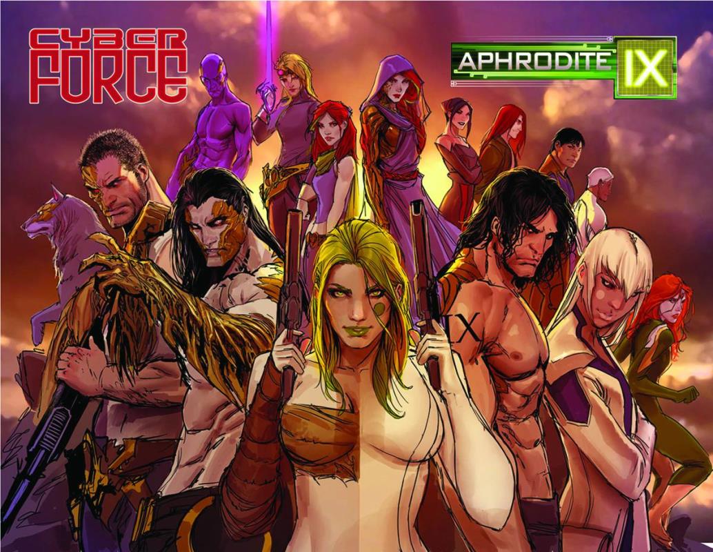 APHRODITE IX CYBER FORCE #1 CVR A SEJIC