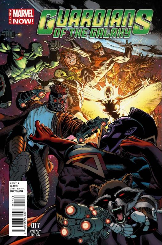 GUARDIANS OF GALAXY #17 GOTG 1:15 VARIANT