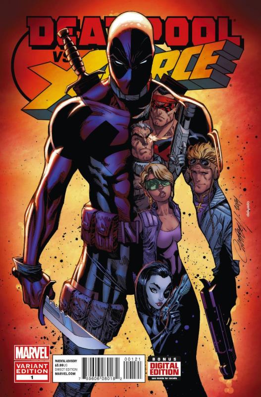 DEADPOOL VS X-FORCE #1 (OF 4) 1:25 CAMPBELL VARIANT