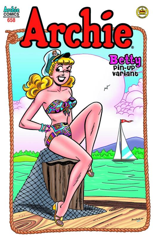 ARCHIE #658 BETTY VARIANT CVR