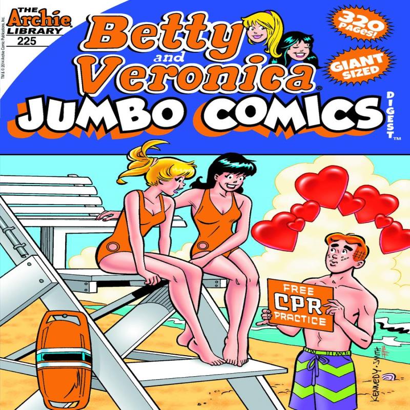 BETTY & VERONICA JUMBO COMICS DIGEST #225