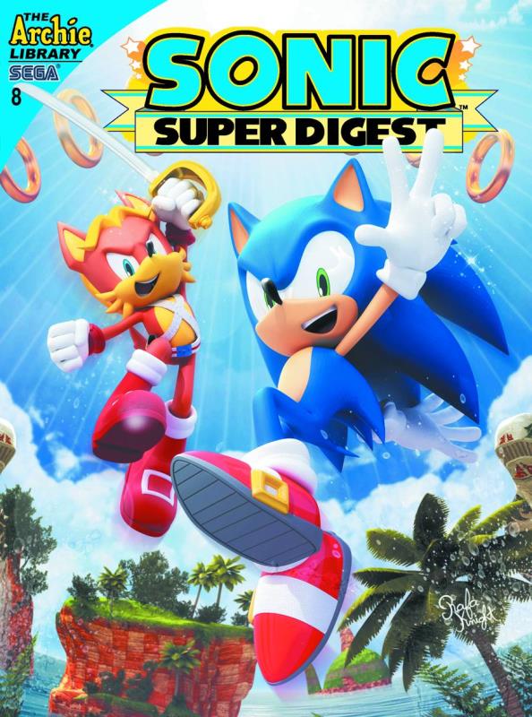 SONIC SUPER SIZED DIGEST #8