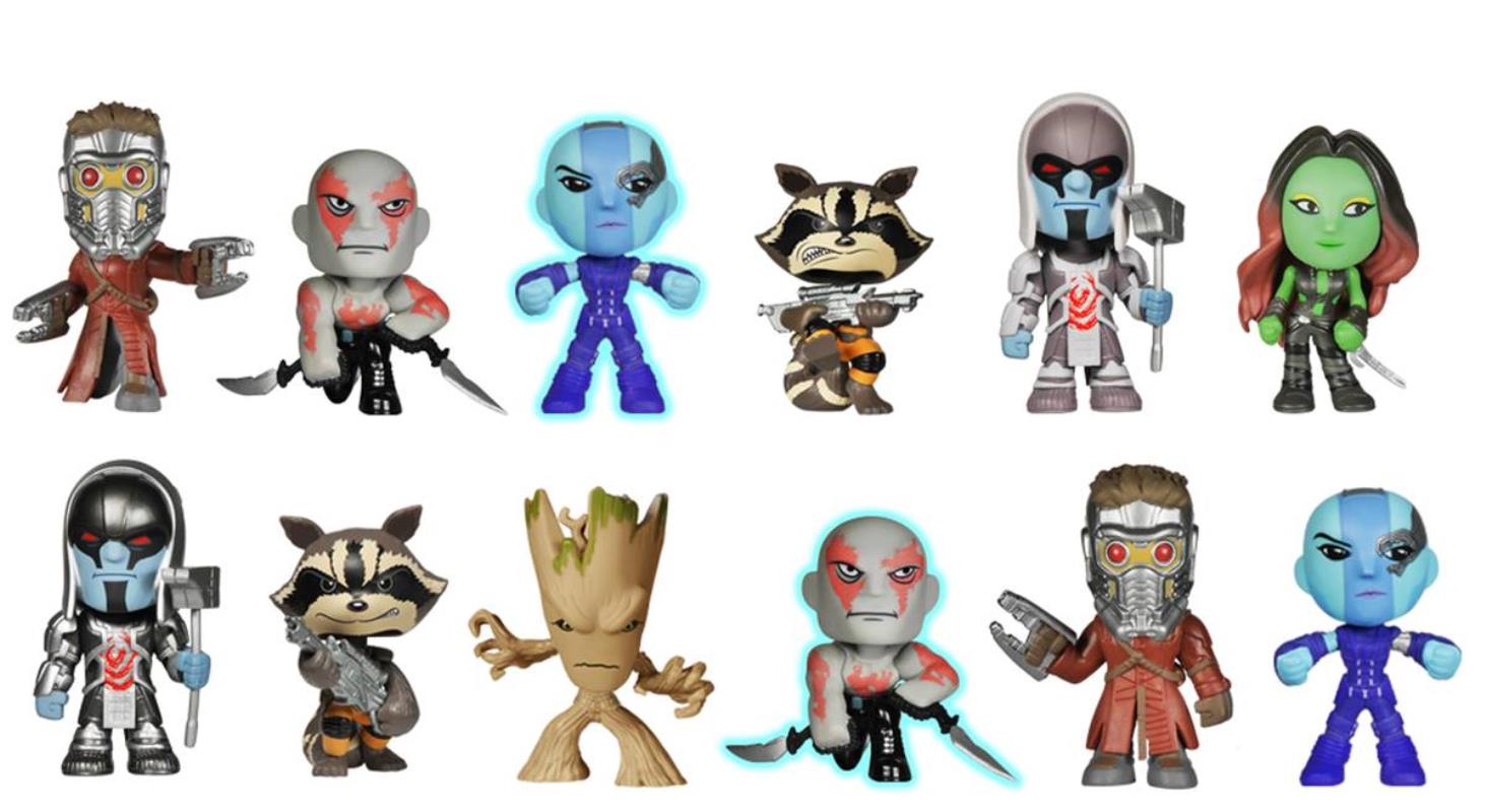 GUARDIANS OF THE GALAXY GOTG MYSTERY MINIS BMB