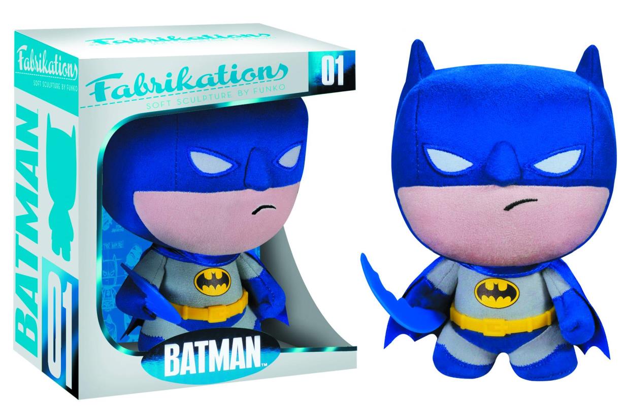 FABRIKATIONS BATMAN SOFT SCULPT PLUSH FIG