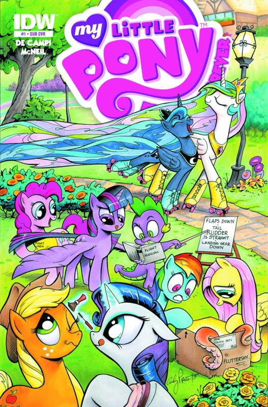 MY LITTLE PONY FRIENDS FOREVER #1 SUBSCRIPTION VARIANT