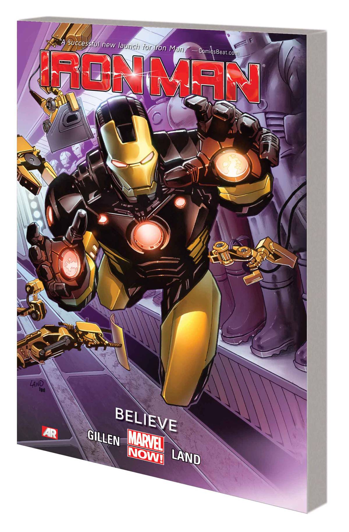 IRON MAN TP 01 BELIEVE