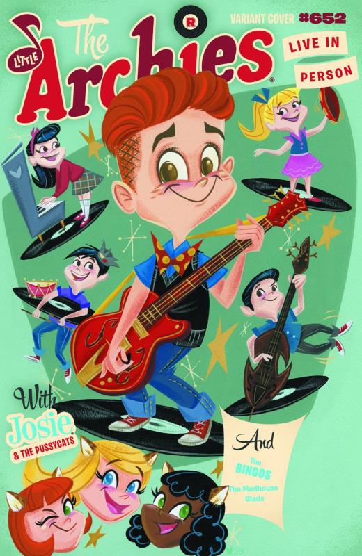 ARCHIE #652 RETRO CONCERT POSTER VARIANT CVR