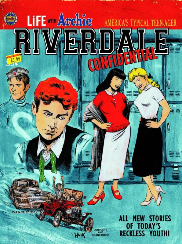 LIFE WITH ARCHIE #34 RIVERDALE CONFIDENTIAL VARIANT CVR