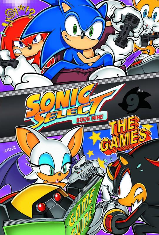 SONIC THE HEDGEHOG SELECT TP 09 GAMES