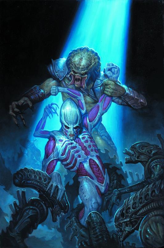 ALIEN VS PREDATOR FIRE AND STONE #4 (OF 4)