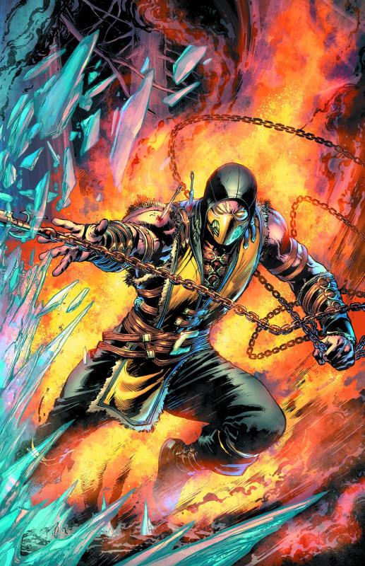 MORTAL COMBAT X #1 CVR A SCORPION