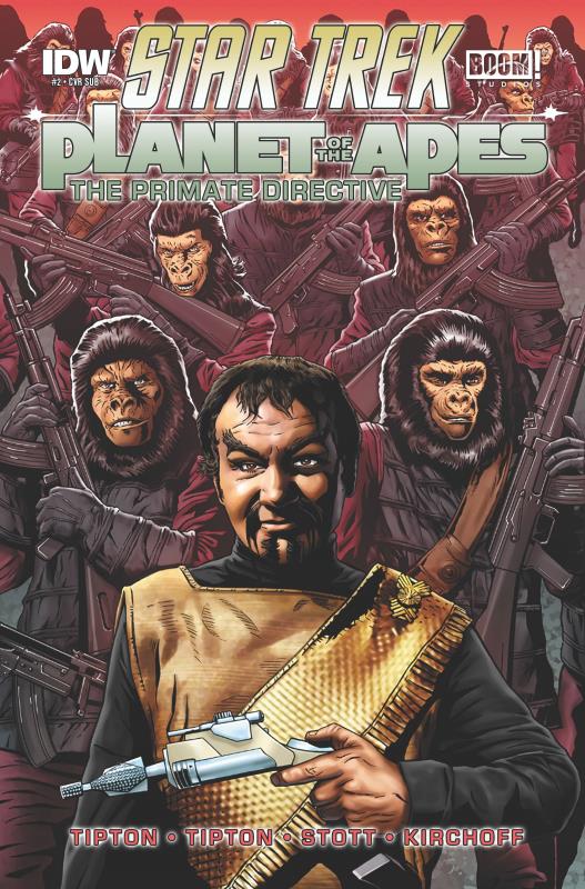 STAR TREK PLANET OF THE APES #2 (OF 5) SUBSCRIPTION VARIANT