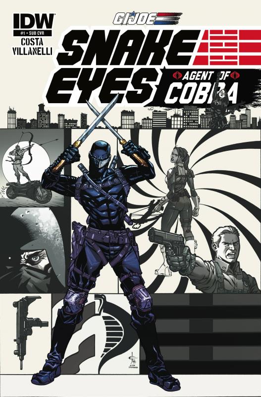 GI JOE SNAKE EYES AGENT OF COBRA #1 (OF 5) SUBSCRIPTION VARIANT