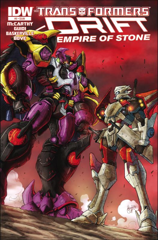 TRANSFORMERS DRIFT EMPIRE OF STONE #3 (OF 4)