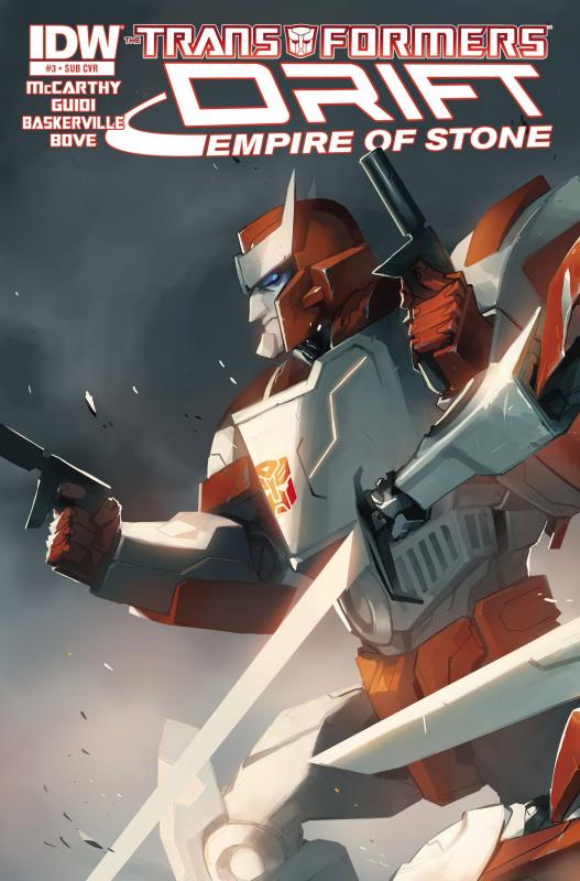 TRANSFORMERS DRIFT EMPIRE OF STONE #3 (OF 4) SUBSCRIPTION VARIANT