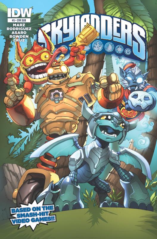 SKYLANDERS #5 (OF 5) SUBSCRIPTION VARIANT