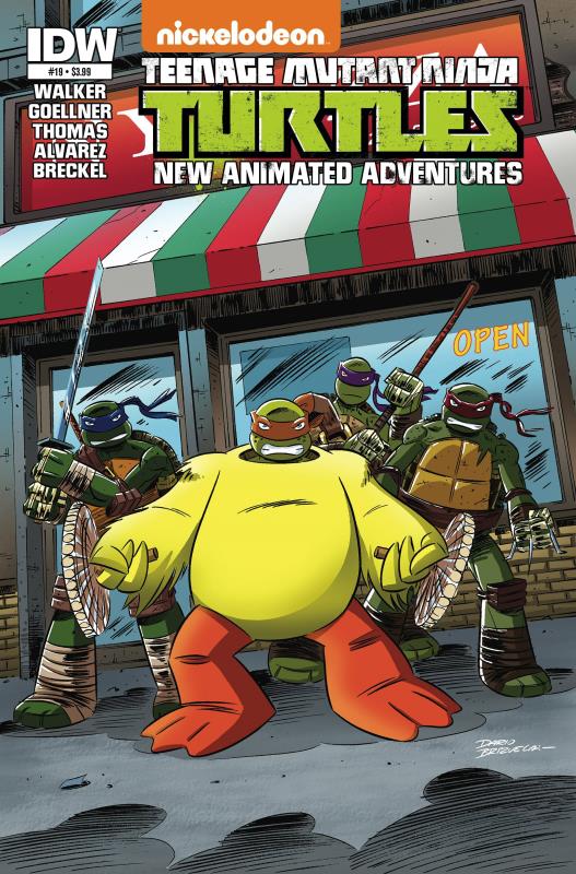 TMNT NEW ANIMATED ADVENTURES #19