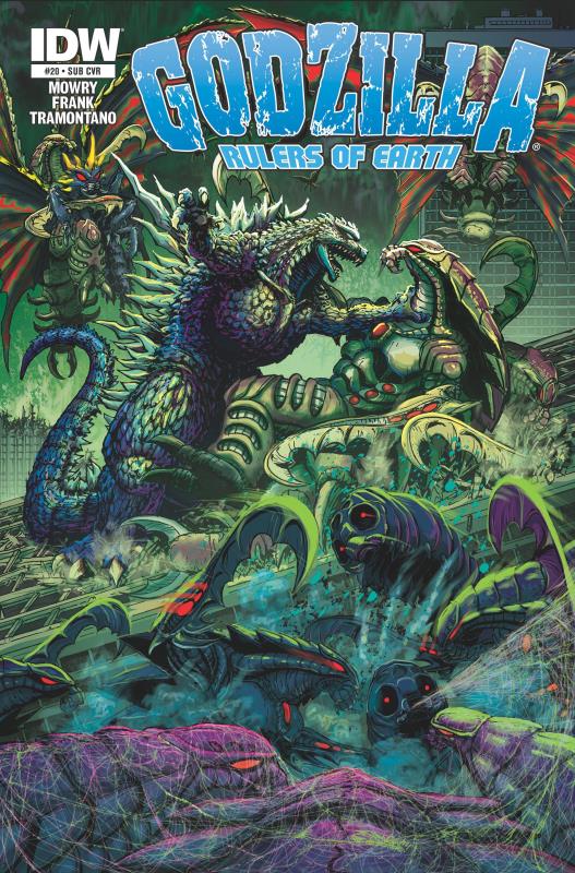 GODZILLA RULERS OF THE EARTH #20 SUBSCRIPTION VARIANT