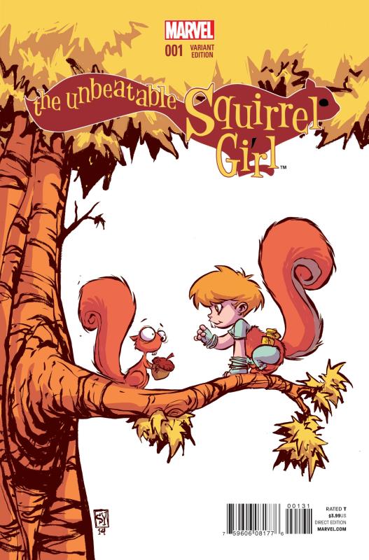 UNBEATABLE SQUIRREL GIRL #1 YOUNG VARIANT