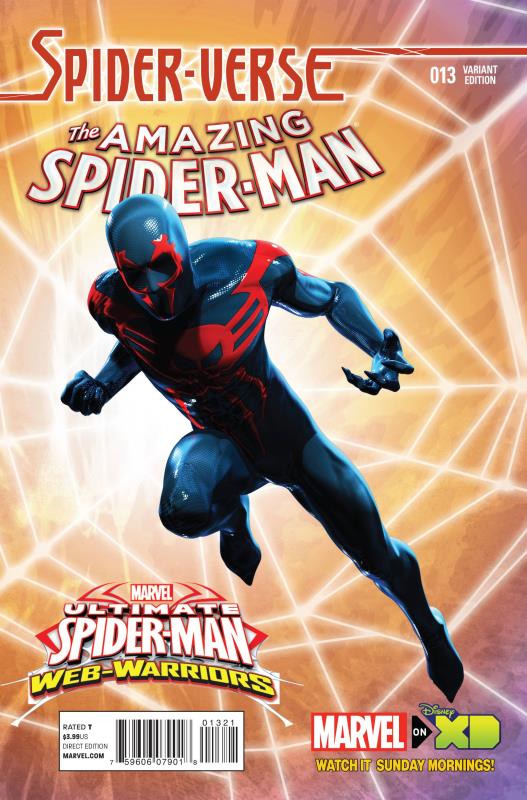 AMAZING SPIDER-MAN #13 1:10 WAMESTER ANIMATION SV VARIANT