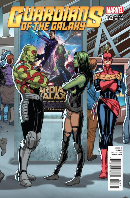 GUARDIANS OF GALAXY #23 1:20 WELCOME HOME VARIANT