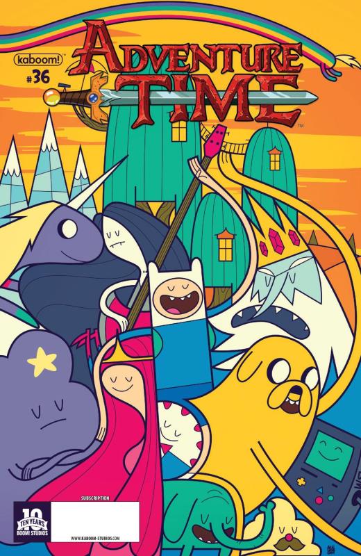 ADVENTURE TIME #36 SUBSCRIPTION GIORINI VARIANT