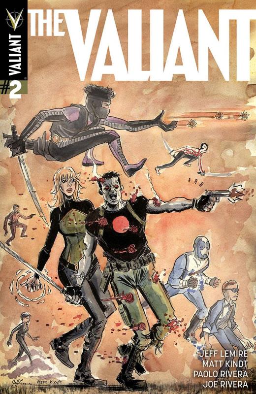 THE VALIANT #2 (OF 4) 1:20 LEMIRE & KINDT VARIANT