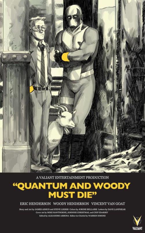 QUANTUM & WOODY MUST DIE #1 (OF 4) 25 COPY INCV ZDARSKY