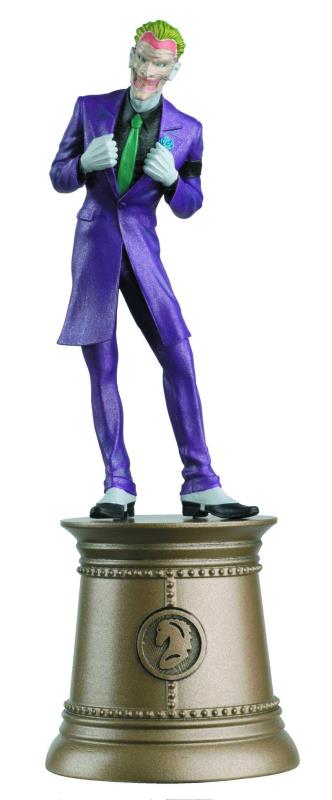 DC SUPERHERO CHESS FIG COLL MAG #50 JOKER BLACK KNIGHT