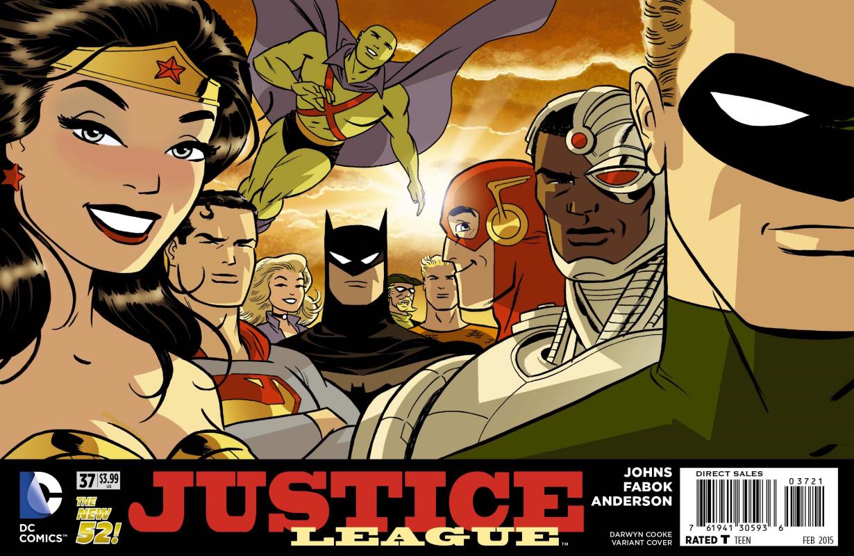 JUSTICE LEAGUE #37 DARWYN COOKE VARIANT ED