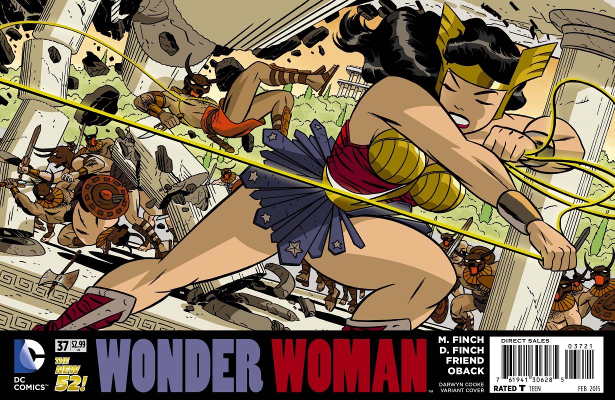 WONDER WOMAN #37 DARWYN COOKE VARIANT ED