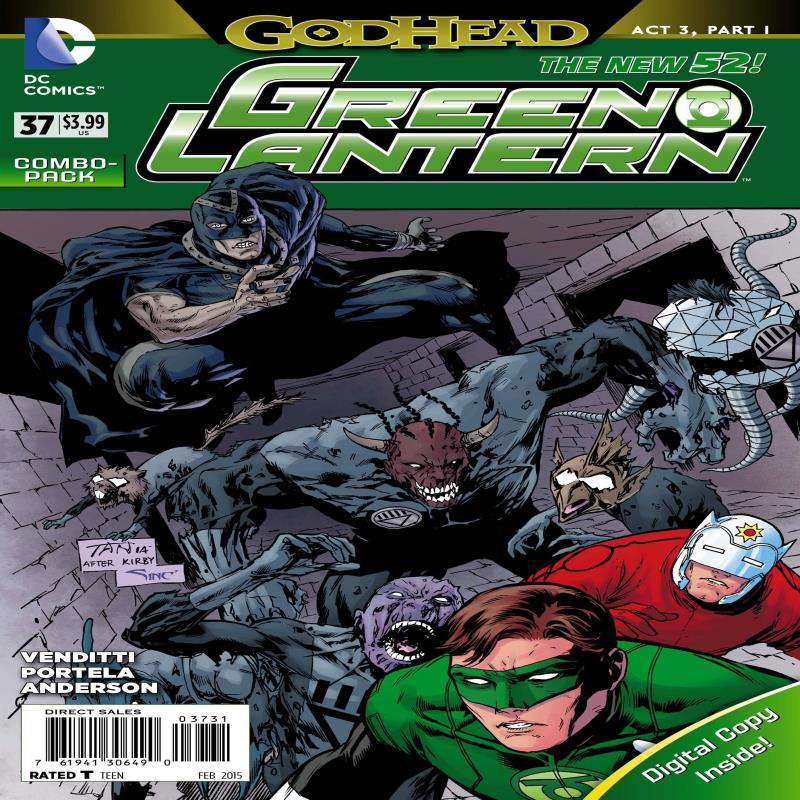 GREEN LANTERN #37 COMBO PACK (GODHEAD)