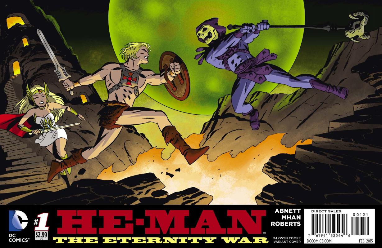 HE MAN THE ETERNITY WAR #1 DARWYN COOKE VARIANT ED