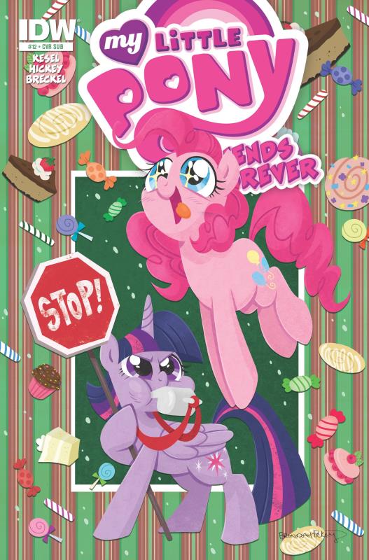 MY LITTLE PONY FRIENDS FOREVER #12 SUBSCRIPTION VARIANT