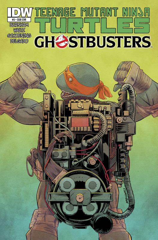 TMNT GHOSTBUSTERS #3 (OF 4) SUBSCRIPTION VARIANT