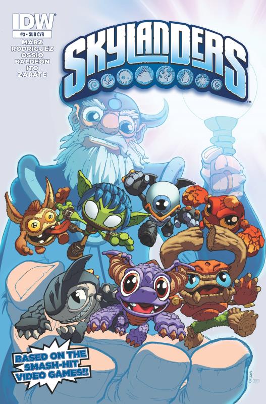 SKYLANDERS #3 (OF 5) SUBSCRIPTION VARIANT