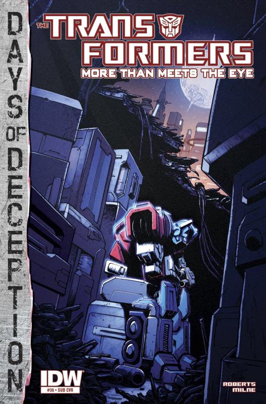 TRANSFORMERS MORE THAN MEETS EYE #36 SUBSCRIPTION VARIANT