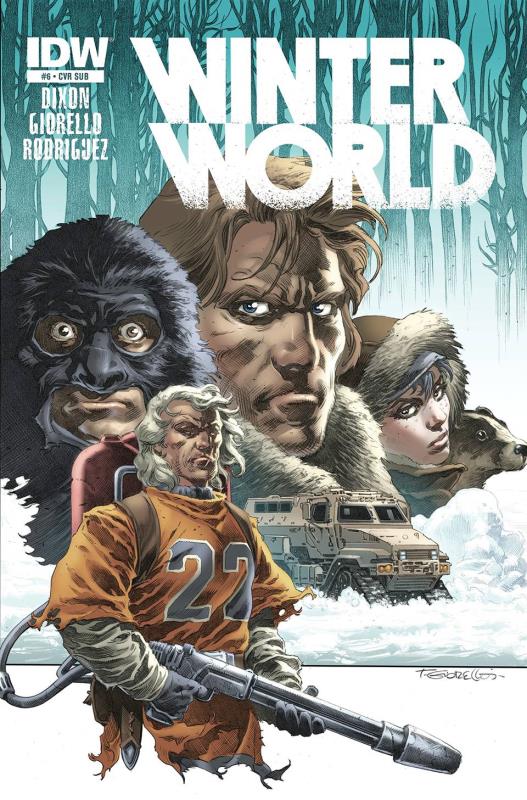 WINTERWORLD #6 BLANK SUBSCRIPTION VARIANT