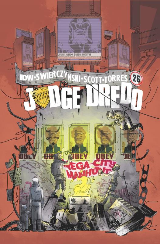 JUDGE DREDD #26 SUBSCRIPTION VARIANT