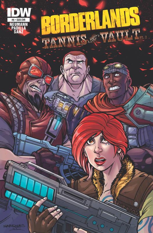 BORDERLANDS FALL OF FYRESTONE #6 SUBSCRIPTION VARIANT