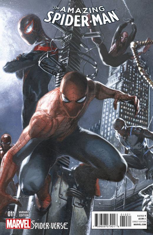 AMAZING SPIDER-MAN #11 1:25 DELLOTTO VARIANT