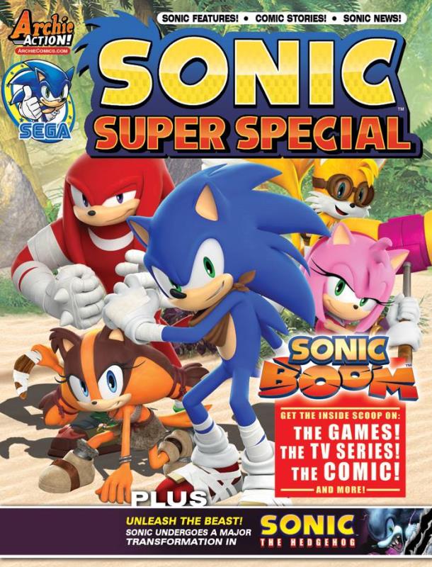 SONIC SUPER SPECIAL MAGAZINE #13