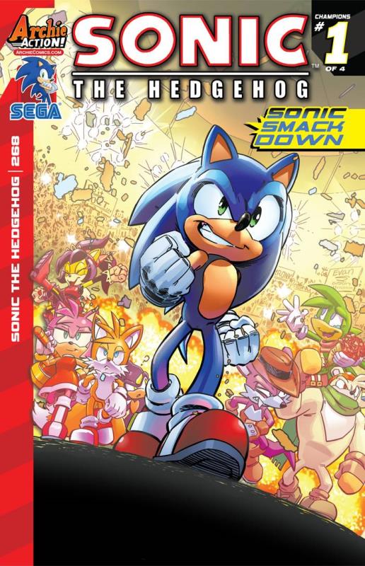 SONIC THE HEDGEHOG #268 REG CVR