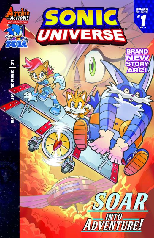 SONIC UNIVERSE #71 REG CVR