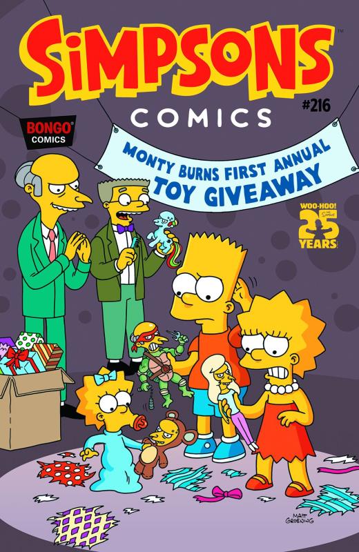 SIMPSONS COMICS #216