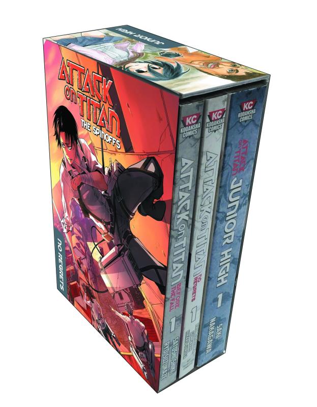 ATTACK ON TITAN SPINOFF COLLECTION BOX SET