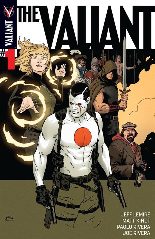 THE VALIANT #1 (OF 4) CVR A RIVERA