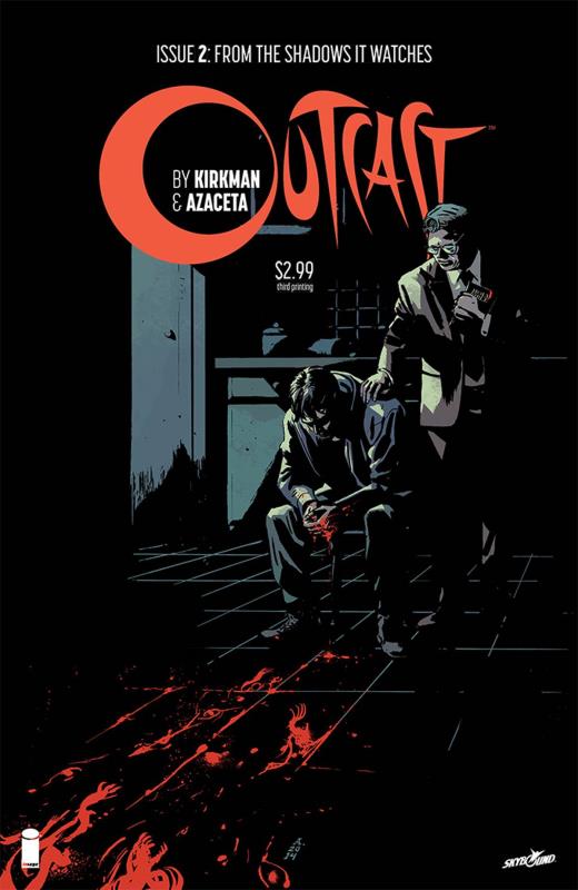 OUTCAST BY KIRKMAN & AZACETA #2 3RD PTG (MR)