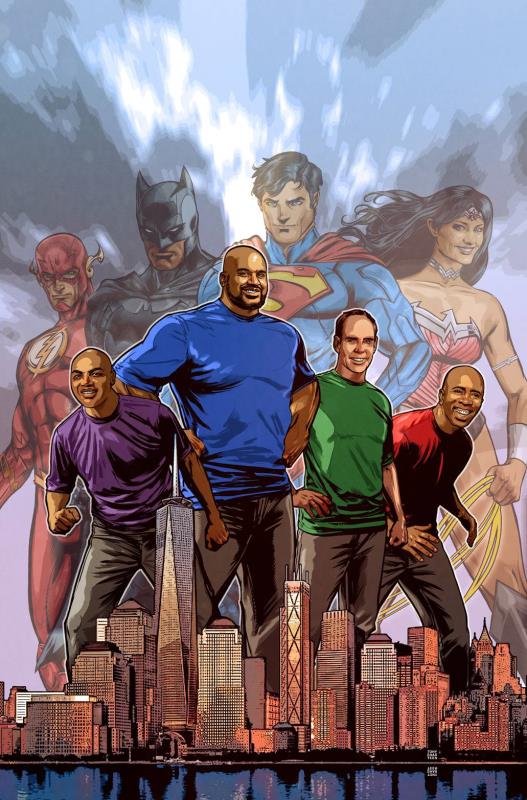 JUSTICE LEAGUE GOES INSIDE THE NBA ALL STAR 2015