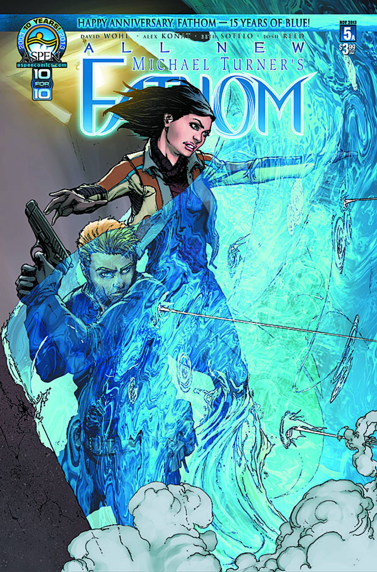 ALL NEW FATHOM #5 (OF 8) DIRECT MARKET CVR A CAFARO